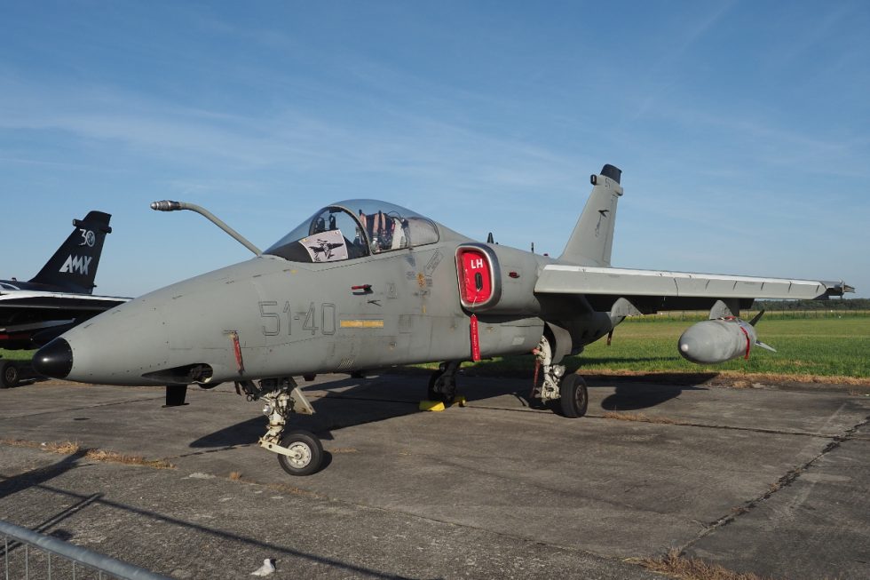 An A-11 Ghibli on the ground  small, purposeful and easy to maintain.