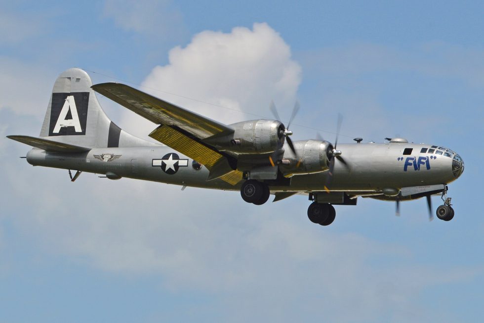 FIFI, operated by the Commemorative Air Force  one of only two airworthy B-29s in the world today.