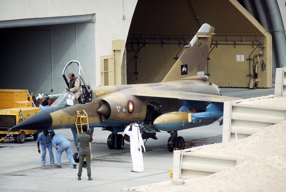 A Qatar Emiri Air Force Mirage F1ED  one of many export customers.