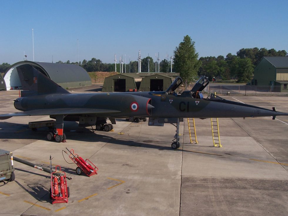Mirage IVP n62 CI of EB 1/91 Gascogne  the last Mirage IV built.