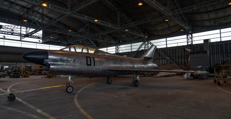 A two-seat Mystre IVN  the rare all-weather interceptor variant.