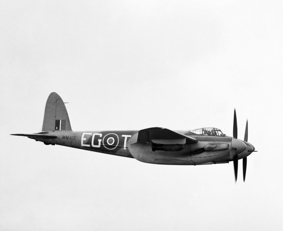 A Mosquito FB Mk VI of No. 487 (RNZAF) Squadron  the definitive fighter-bomber marque.