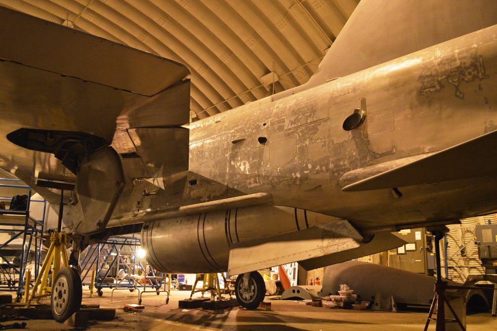 A Lightning F.53 in export markings  the multirole version flown by Saudi Arabia and Kuwait.