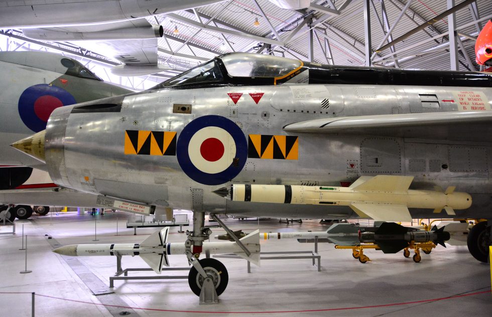 English Electric Lightning F.1 XM135 preserved at Duxford  the very jet an engineer once flew by accident.
