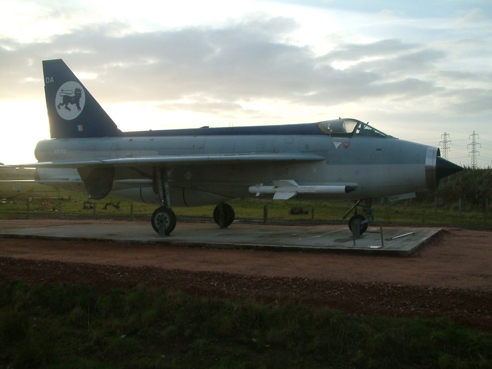 Lightning F.3 XR749  the aircraft that famously overtook Concorde in 1985.