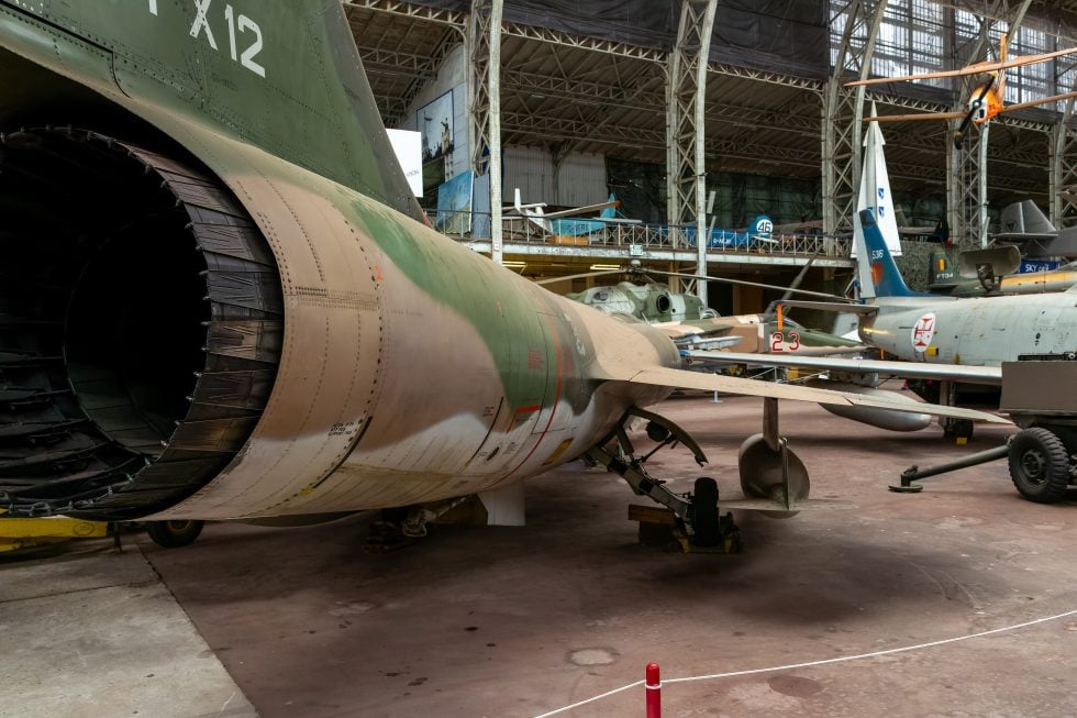 A preserved F-104G in colour  the Starfighter lives on as a warbird.