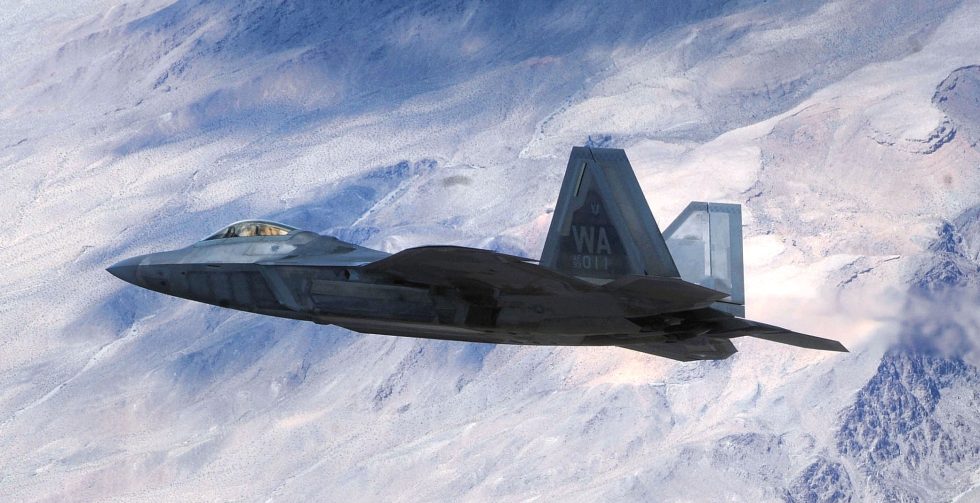 The Raptors planform-aligned, faceted shape  the geometry that gives its all-aspect stealth.