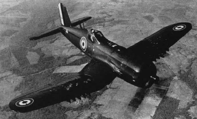 A Vought F4U-7 in French Aeronavale service  among the last Corsairs ever built.