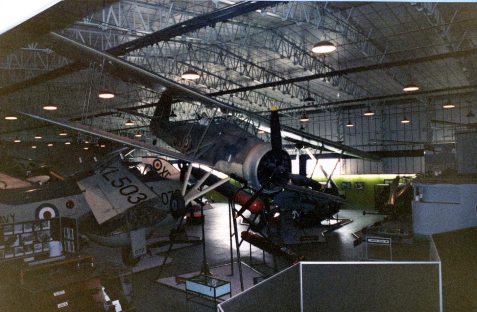 Swordfish Mk II LS326  one of the few airframes kept airworthy in Britain today.