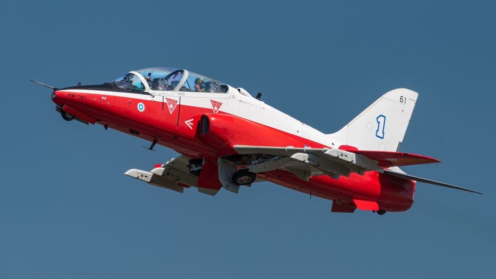 A Finnish Air Force Hawk Mk 66  four decades of Nordic service.