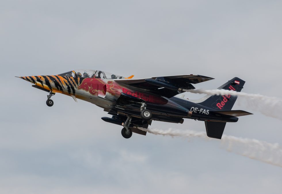 A demilitarised Alpha Jet in civilian hands  among the first fighter-type jets cleared for private flight.