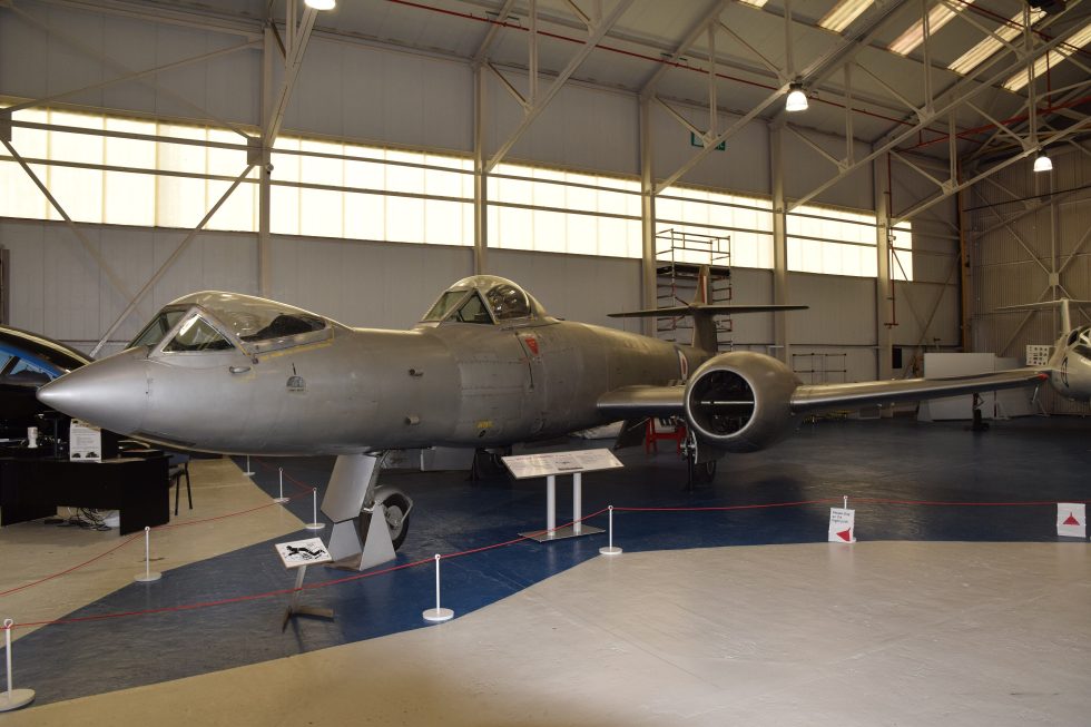 The extraordinary prone pilot Meteor WK935, flown from a cockpit where the pilot lay face-down.