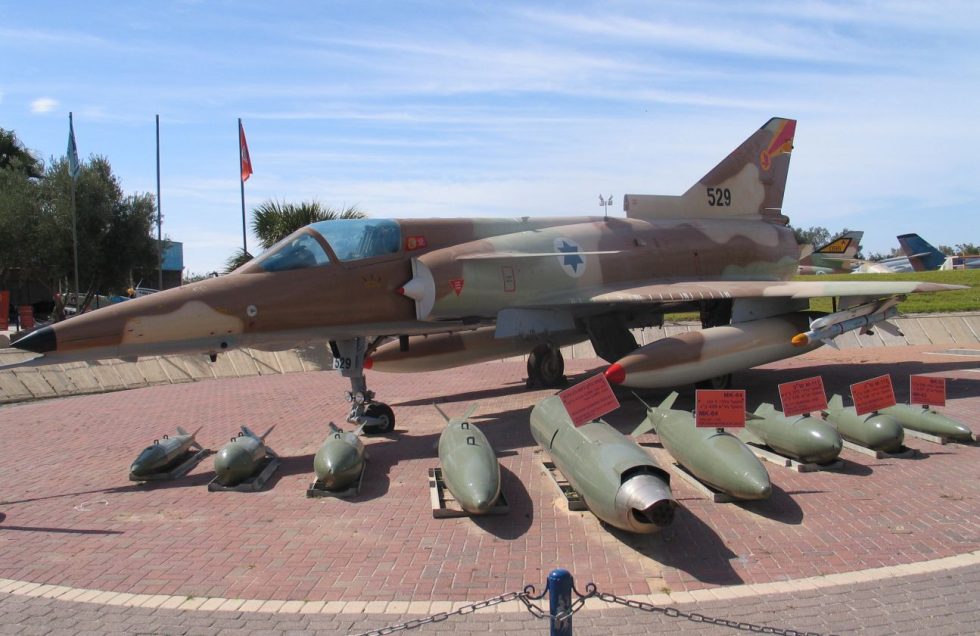 A Kfir in Israeli Air Force markings  the air arm that created it.