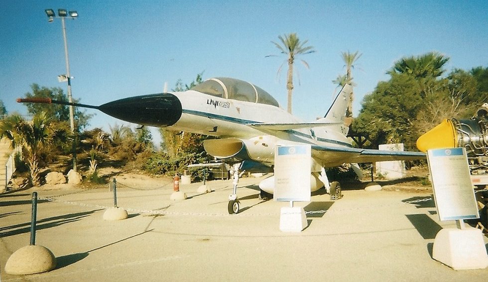 The preserved Lavi up close  the canard-delta fighter Israel designed and then cancelled.
