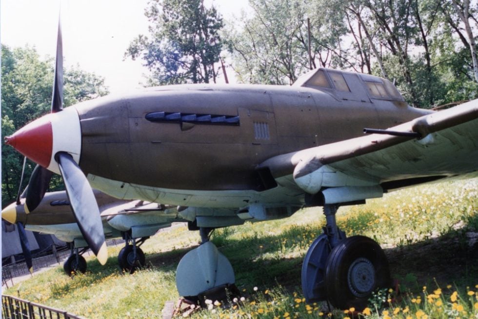 A wartime Il-2 Shturmovik of the Soviet Air Force  the Red Armys flying tank of the Eastern Front.