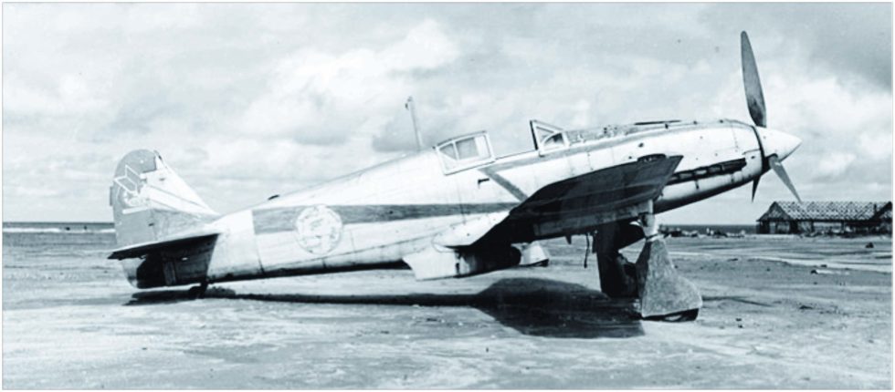 A captured Ki-61 Hien  the fighter the Allies code-named Tony.