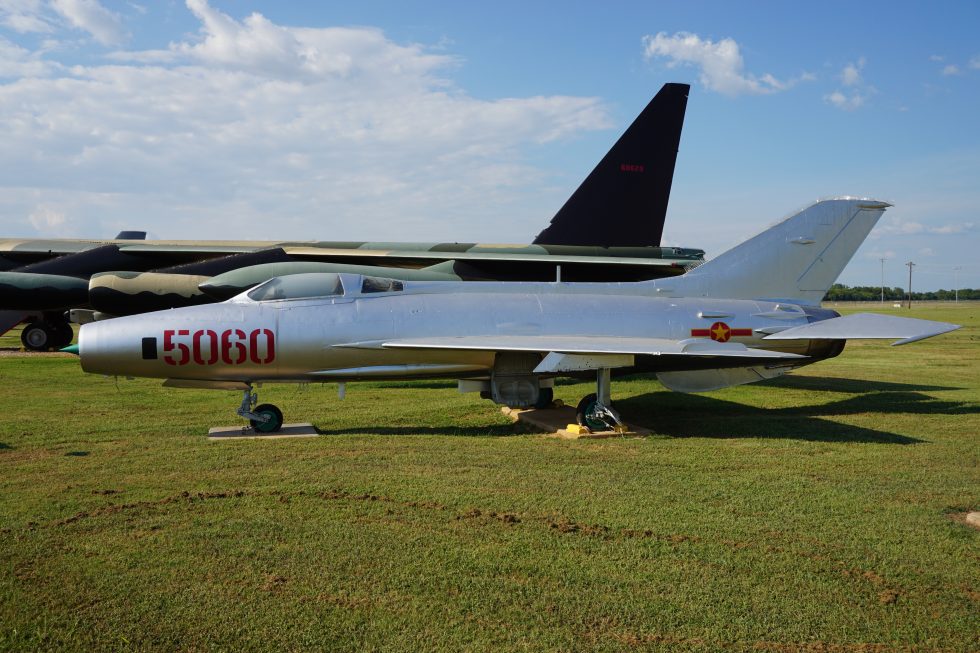 An early MiG-21F  the first mass-production day-fighter version.