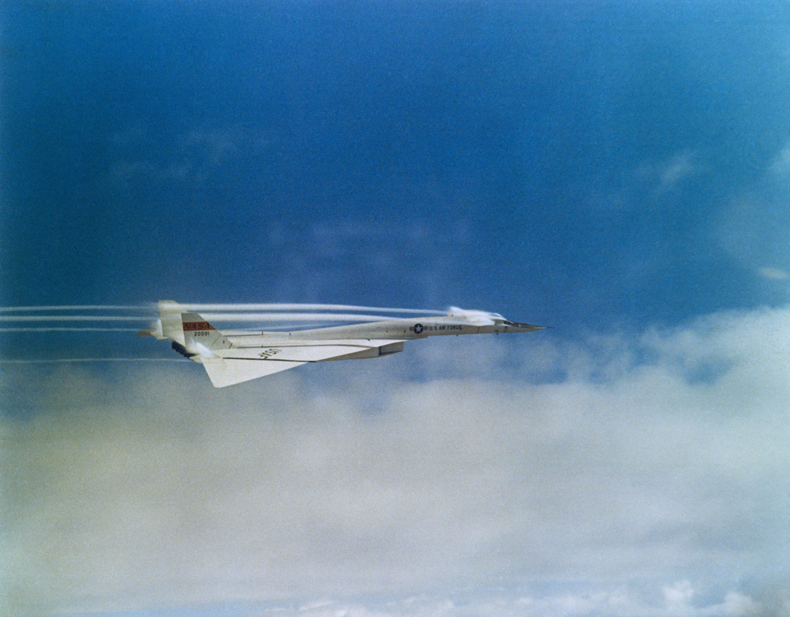 North American XB-70 Valkyrie prototype in flight