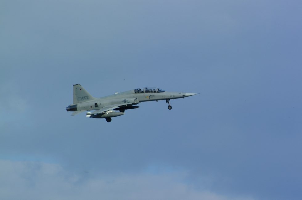 A licence-built KF-5F Tiger II of the Republic of Korea Air Force.