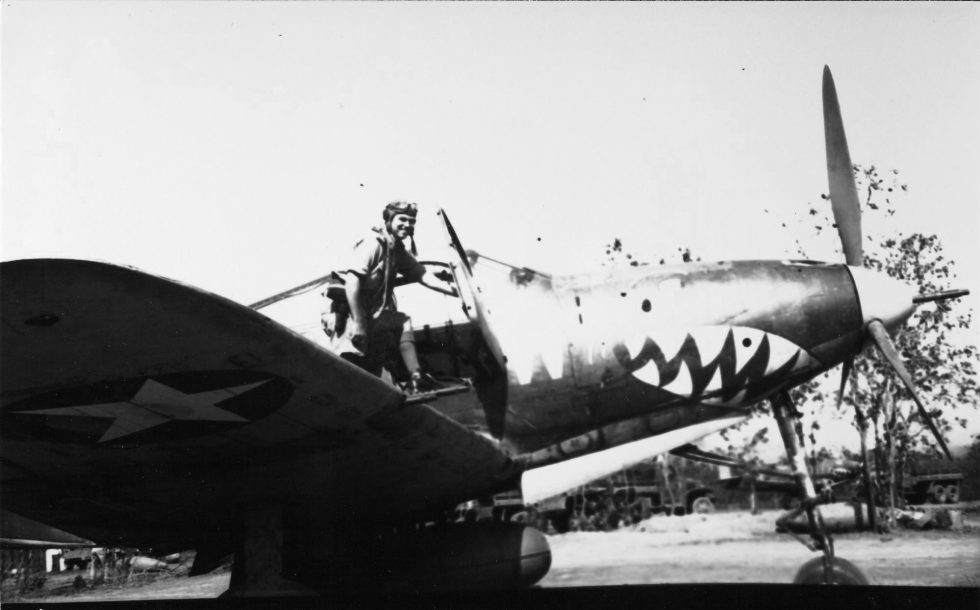 A P-400 Airacobra in the Pacific  export aircraft that fought a low-level war over the Solomons.