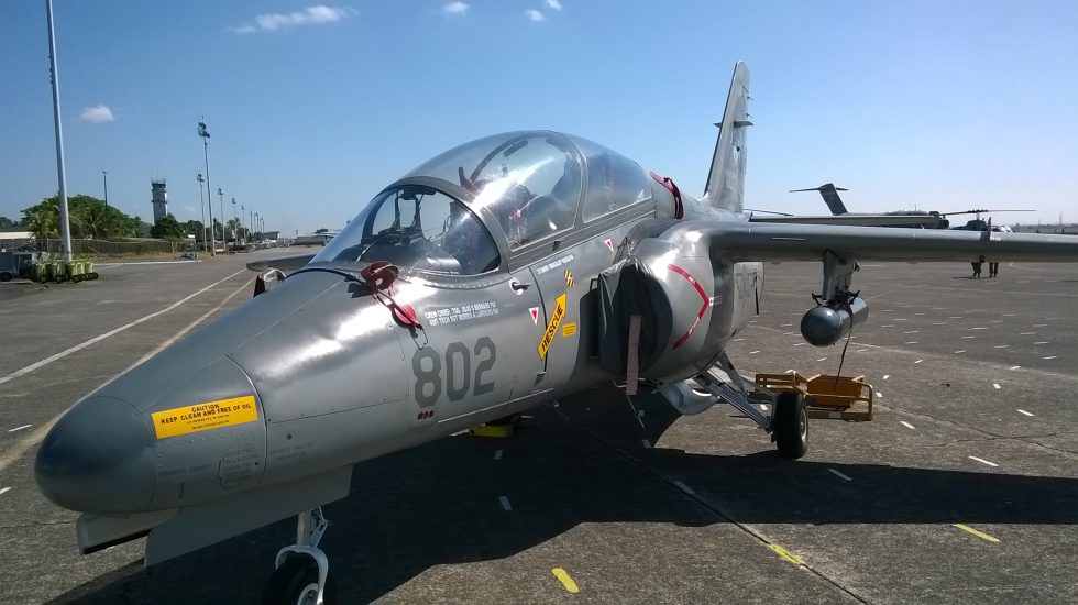 A Philippine Air Force S.211  armed as the AS-211 Warrior for counter-insurgency.