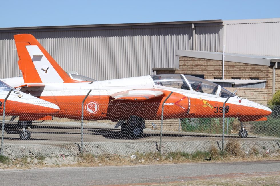 A Republic of Singapore Air Force S.211  the launch customer that made the type real.