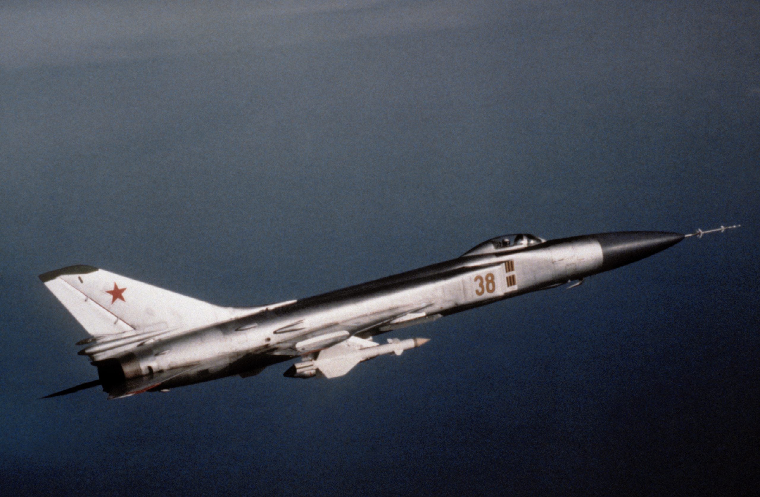 Sukhoi Su-15 Flagon Soviet twin-engine interceptor