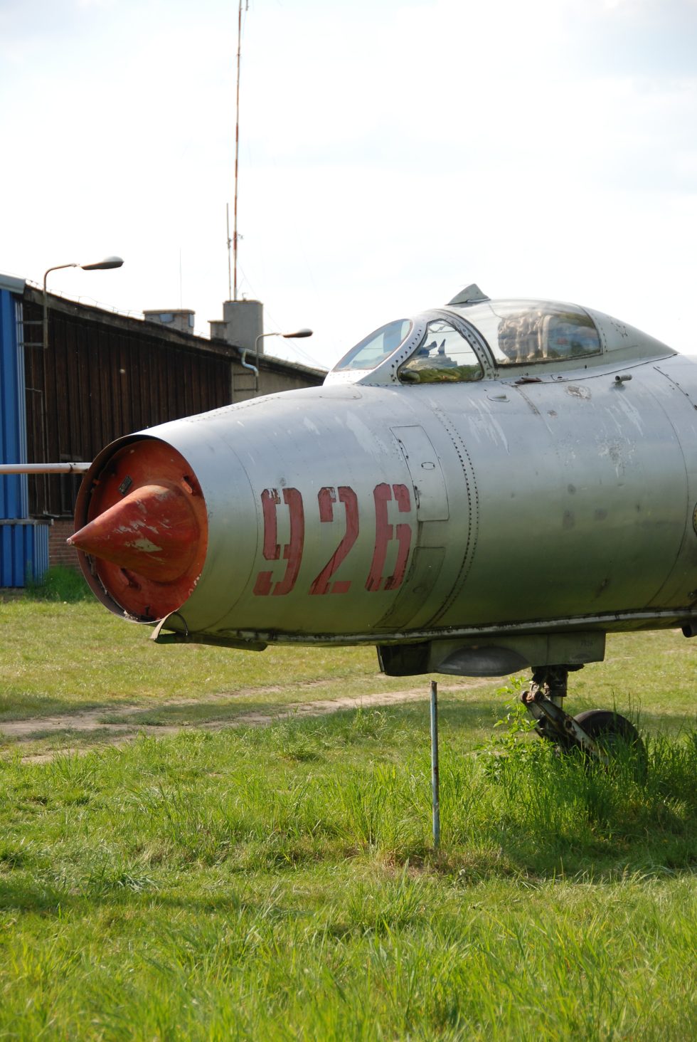A Polish-preserved Su-7 Fitter-A  Poland was among many Warsaw Pact operators.