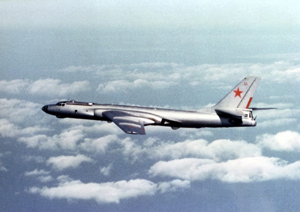 A Tu-16 Badger-E reconnaissance variant  one of the many roles built on the same airframe.