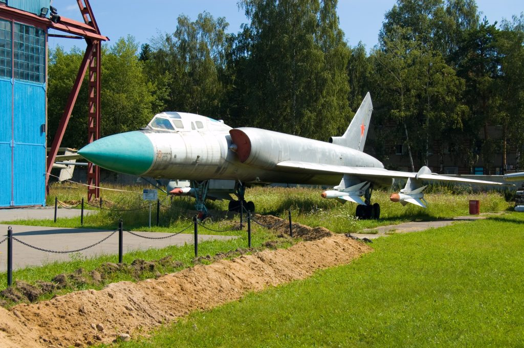 A Tu-128 at the Central Air Force Museum  the bomber-sized fuselage is unmistakable.