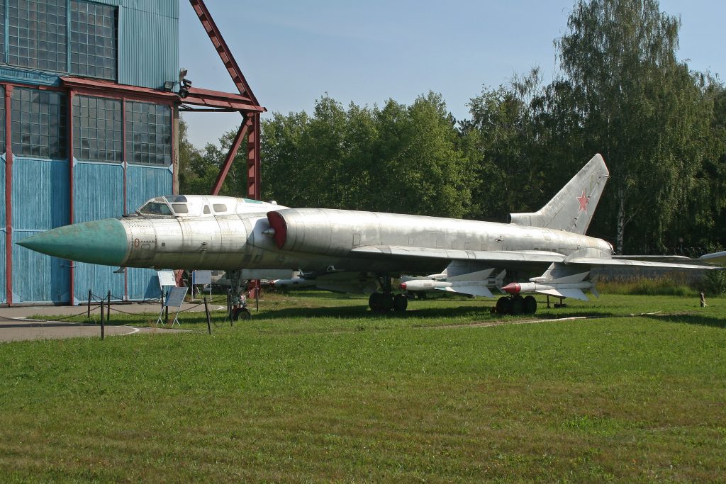 A Tu-128 preserved at Monino  commonly described as the largest interceptor ever to serve.