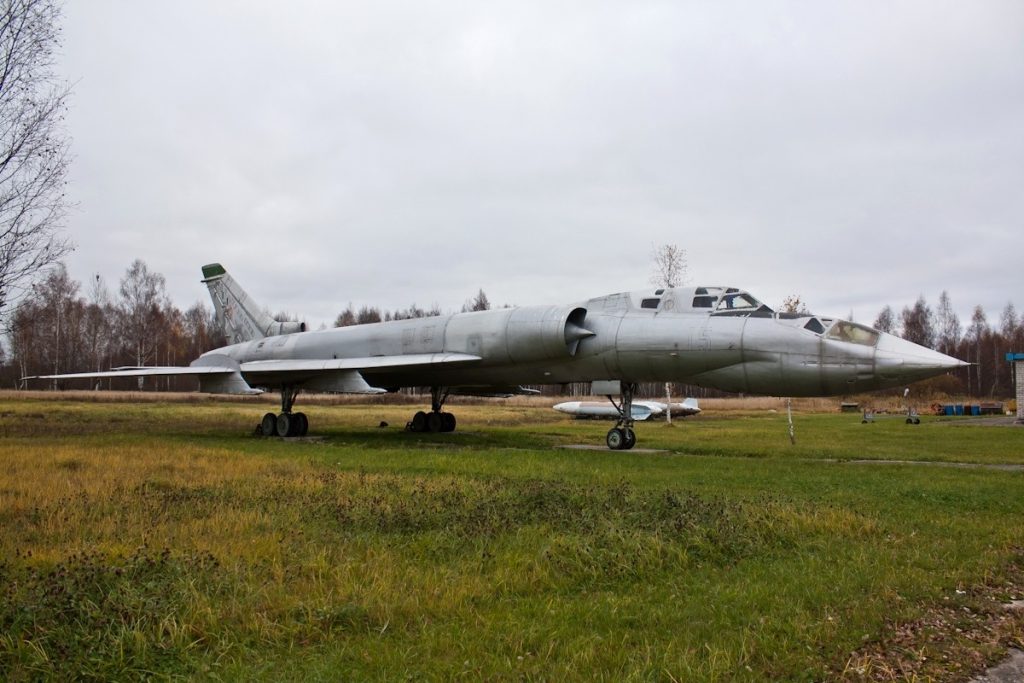 The two-seat Tu-128UT trainer, with the added stepped instructor cockpit.