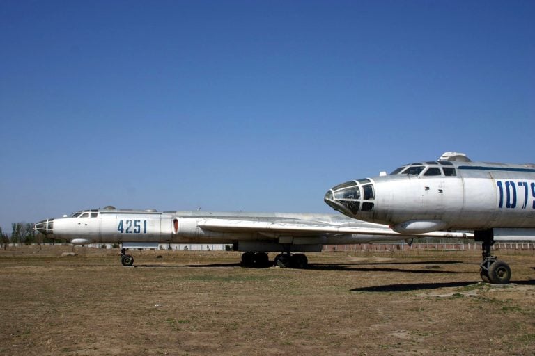 A Tupolev Tu-16 Badger  the Soviet bomber the H-6 was licence-built from in the late 1950s.
