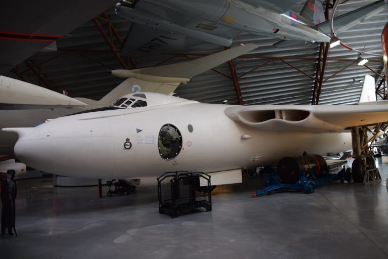 XD818 at RAF Museum Cosford the only complete Valiant left, and the jet that dropped Britains first H-bomb.
