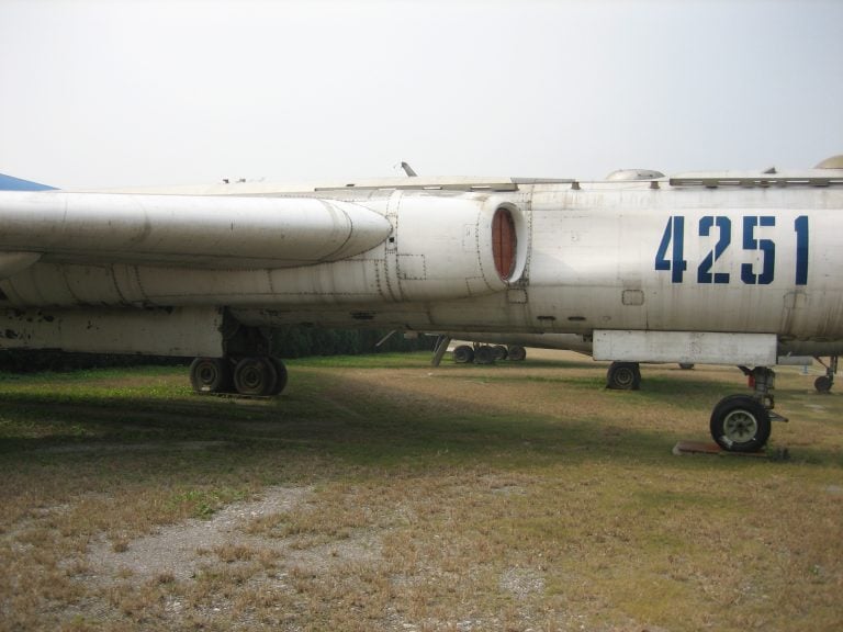 Preserved H-6 bombers at the China Aviation Museum  the shape of the 1950s original.
