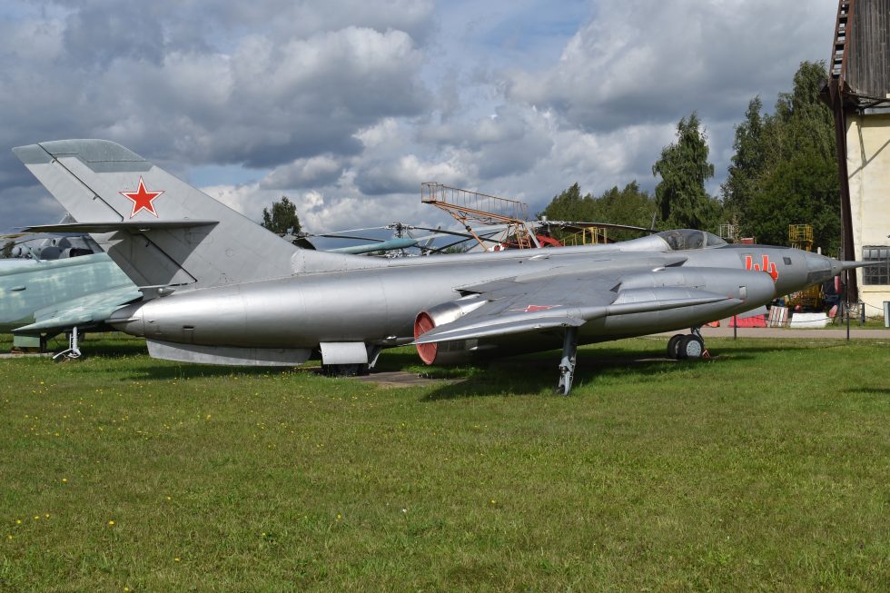 A Yak-28 Brewer tactical bomber note the glazed nose for the navigator-bombardier.