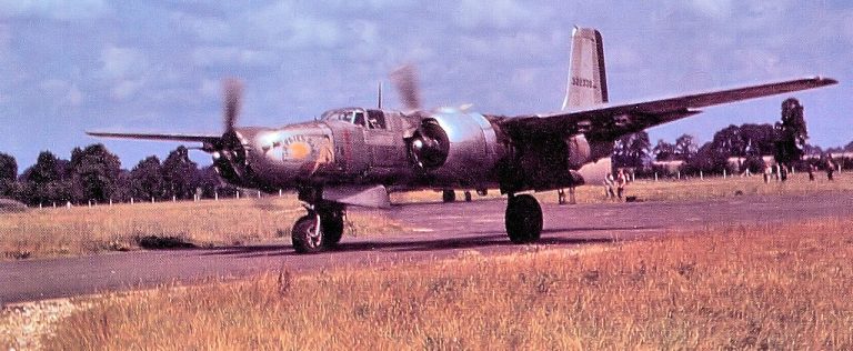 Douglas A-26 Invader of the 416th Bombardment Group in 1945