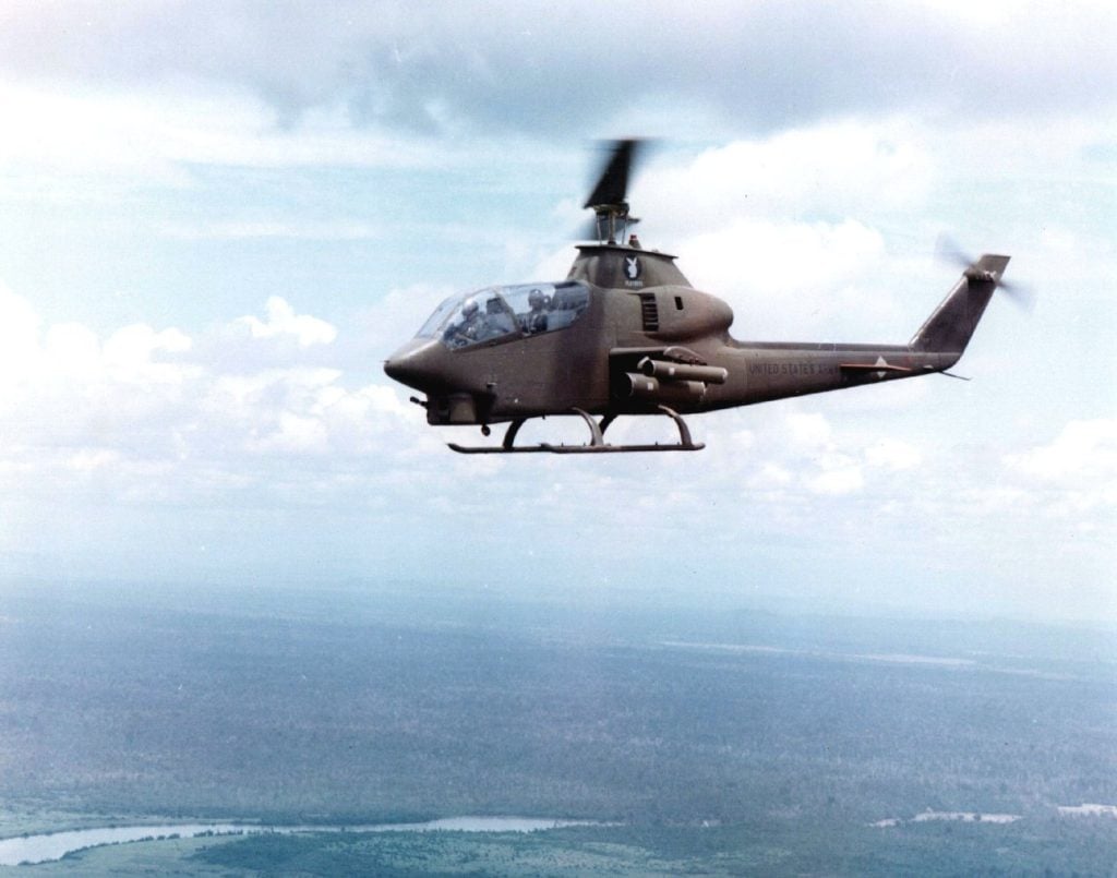 AH-1G Cobra gunship during the Vietnam War
