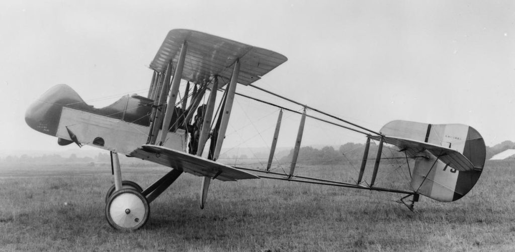 Airco DH.2 scout of the Royal Flying Corps on the Western Front, 1916