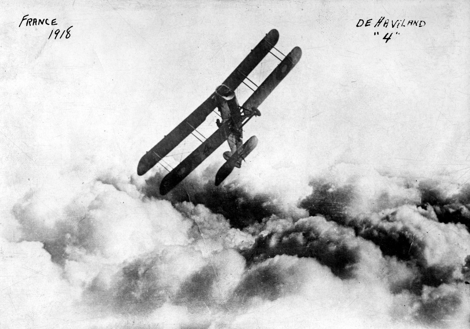 Airco DH.4 British two-seat day bomber