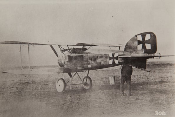 Another view of the Albatros D