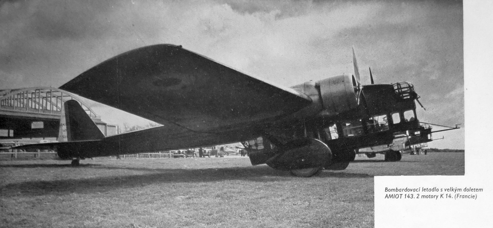 Amiot 143 with Walter Mistral engines