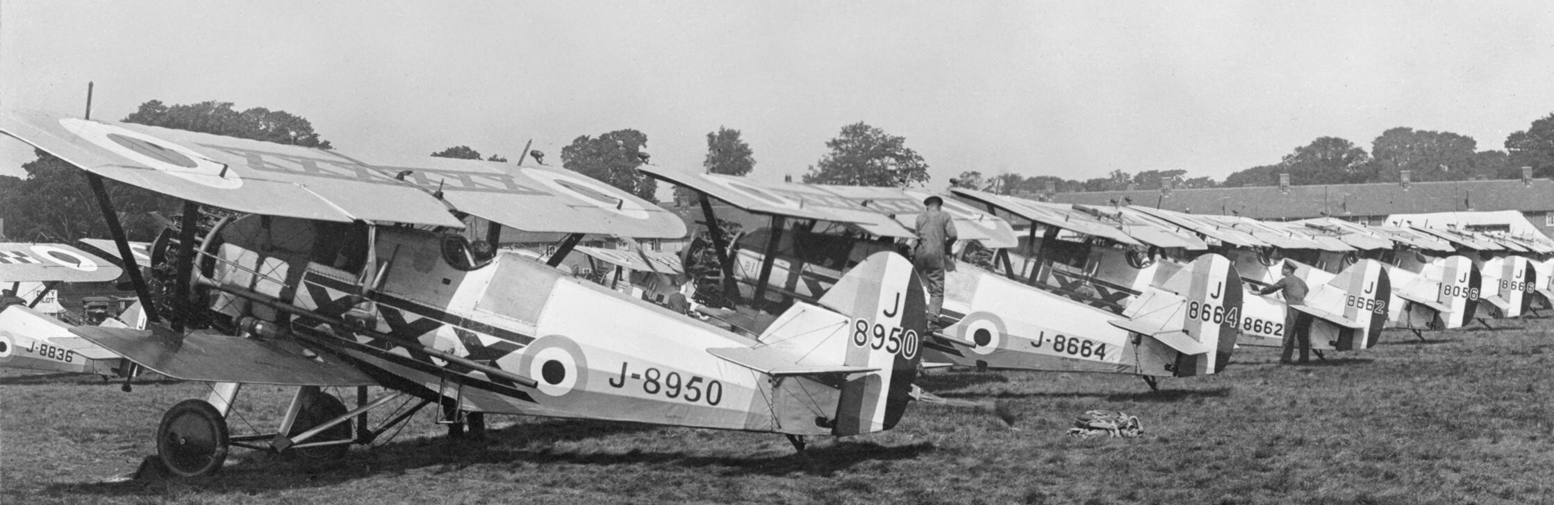 Siskins of No. 29 Squadron RAF