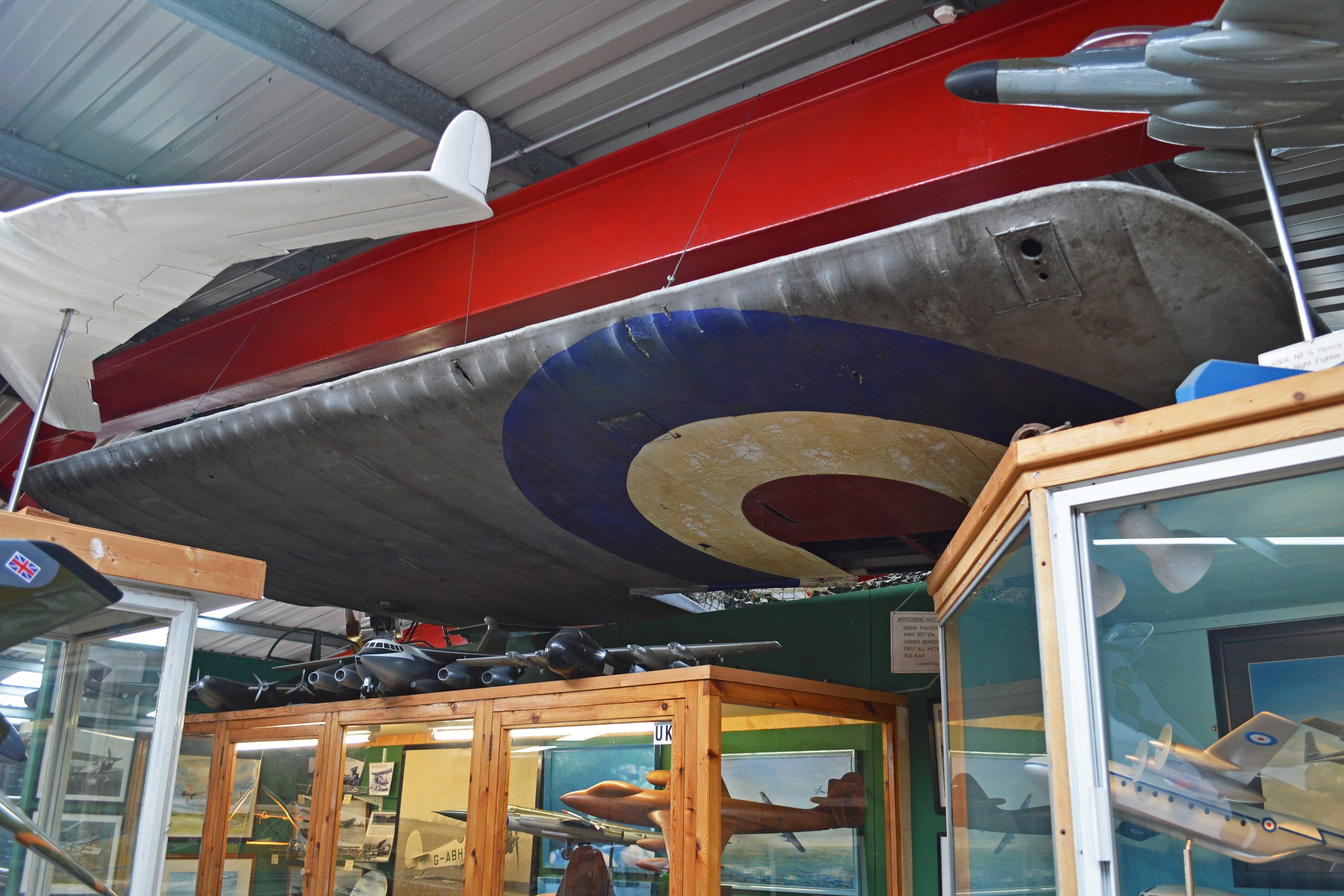 All-metal upper wing of a Siskin IIIA