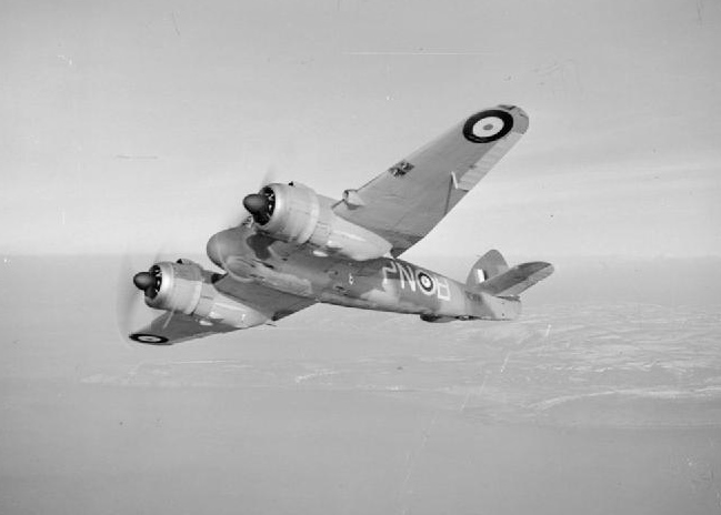 Side view of a Bristol Beaufighter
