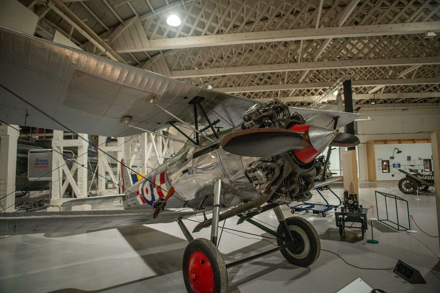 Bristol Bulldog Mk IIA, three-quarter view. Photo: Wikimedia Commons (CC BY 2.0).