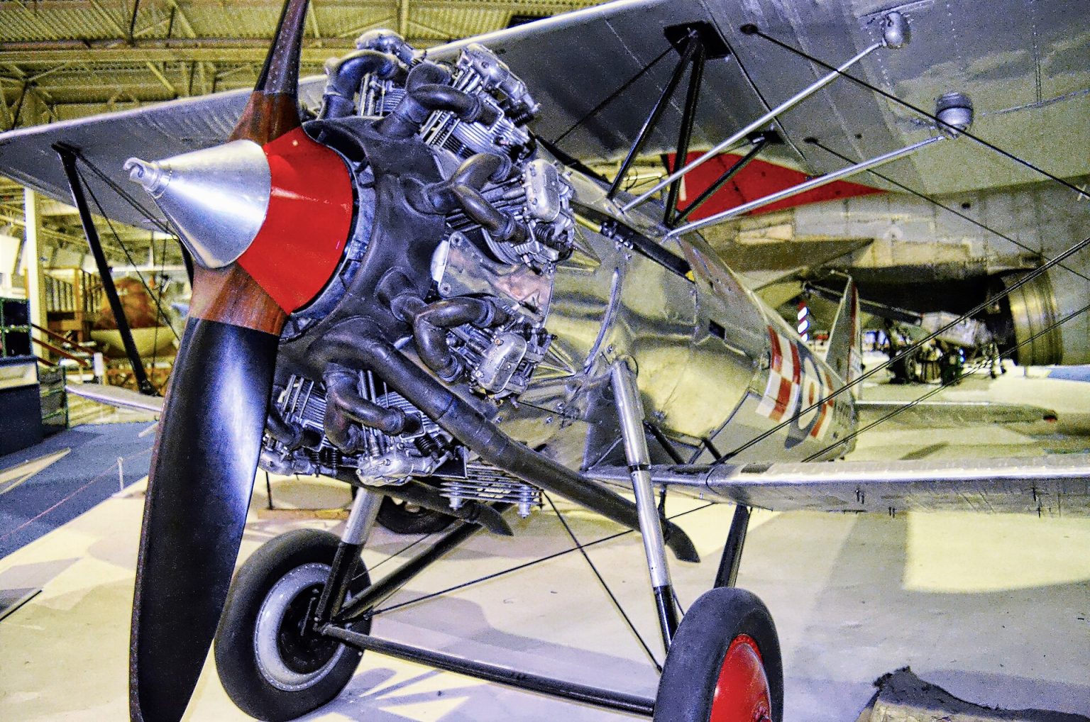 The Bulldog at the RAF Museum, showing its equal-span biplane layout. Photo: It&rsquo;s No Game / Wikimedia Co