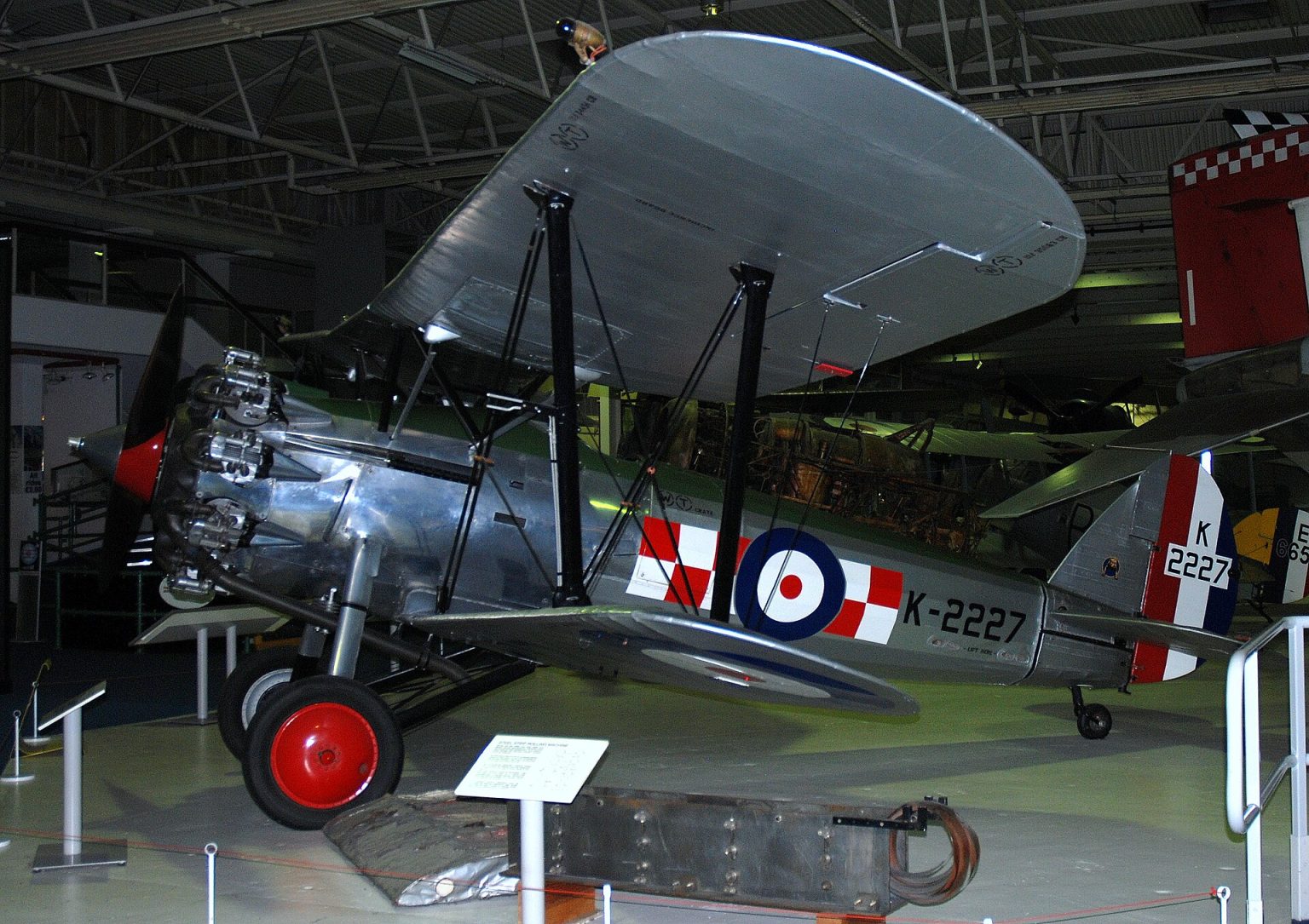 Bristol Bulldog preserved at the Royal Air Force Museum, Hendon. Photo: Roland Turner / Wikimedia Commons (CC 