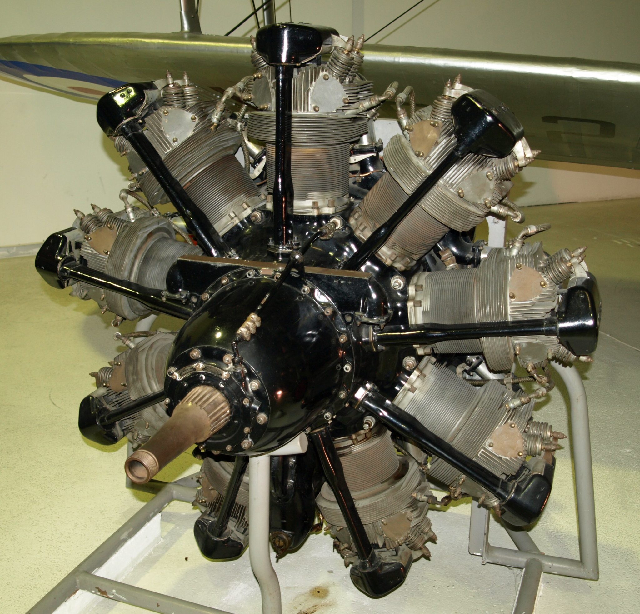 Bristol Mercury air-cooled radial engine that powered the Bristol Blenheim