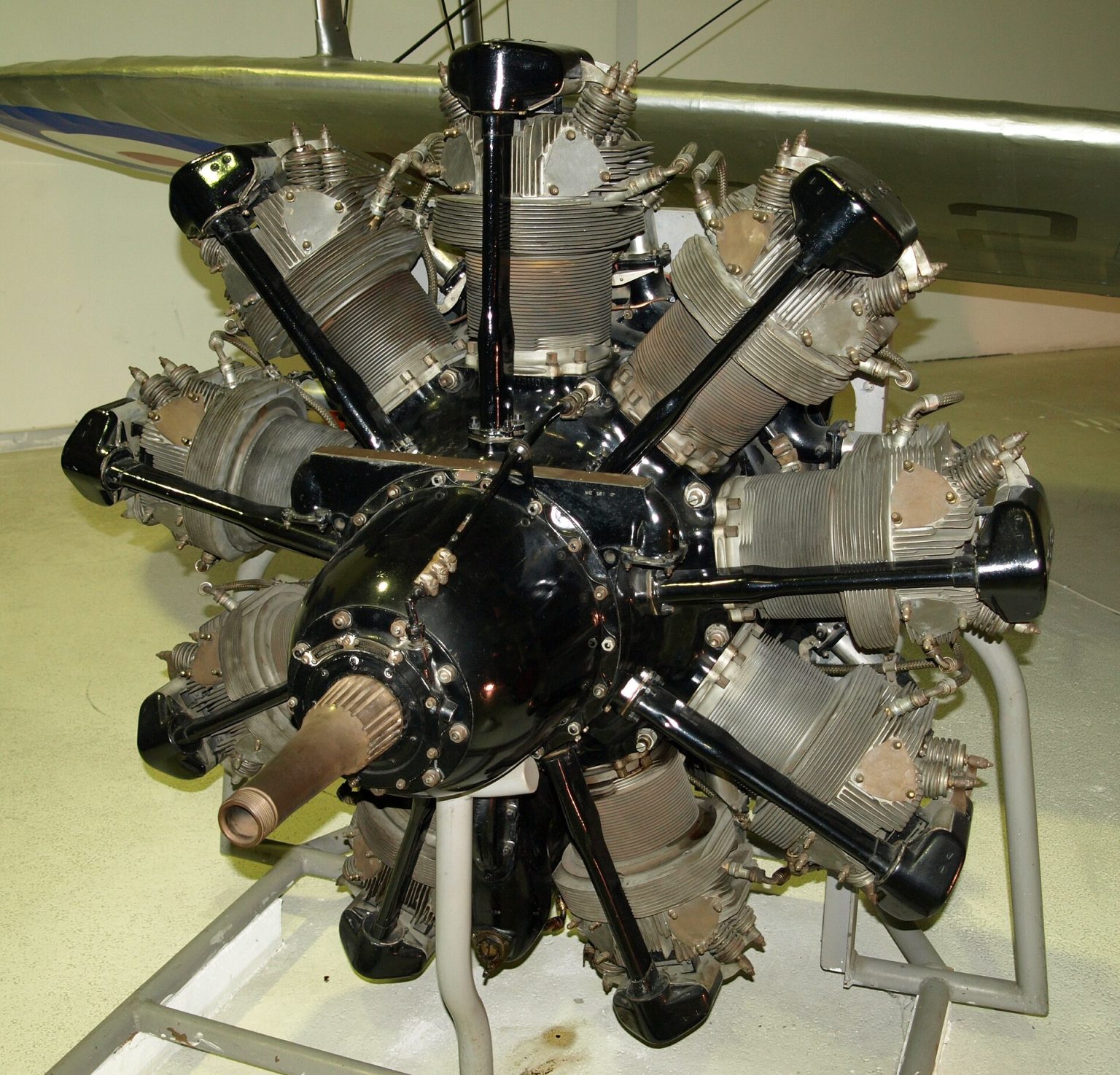 Bristol Mercury air-cooled radial engine that powered the Gloster Gladiator